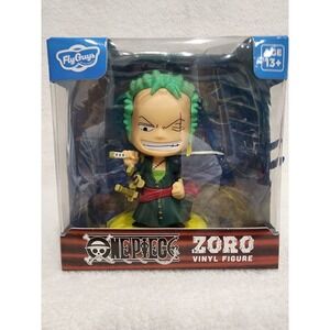 Culture Fly ONE Piece Figurine, Multicolor, Vinyl, 4.5 Inches, Zoro Character